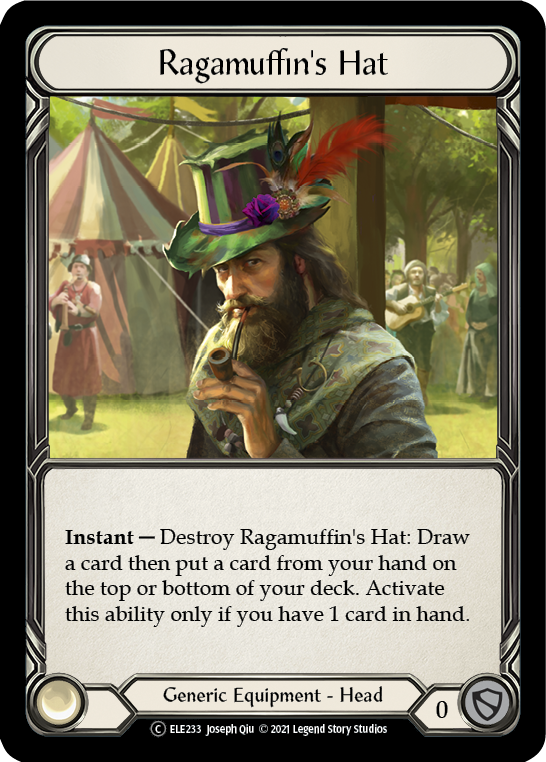 Ragamuffin's Hat [U-ELE233] Unlimited Normal - Duel Kingdom