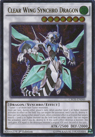 Clear Wing Synchro Dragon (UTR) [CROS-EN046] Ultimate Rare - Duel Kingdom