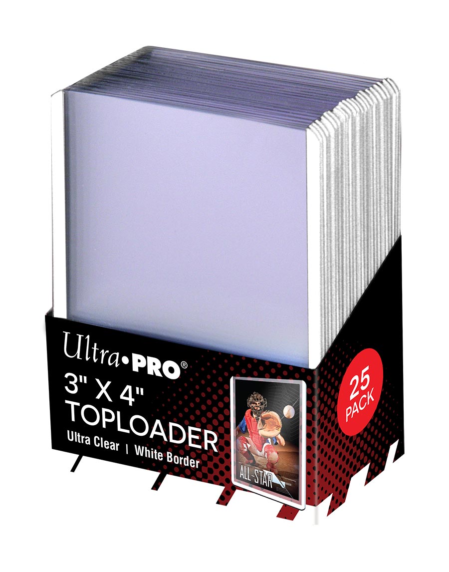 Ultra Pro: 25ct 3" X 4" White Border Toploader - Duel Kingdom