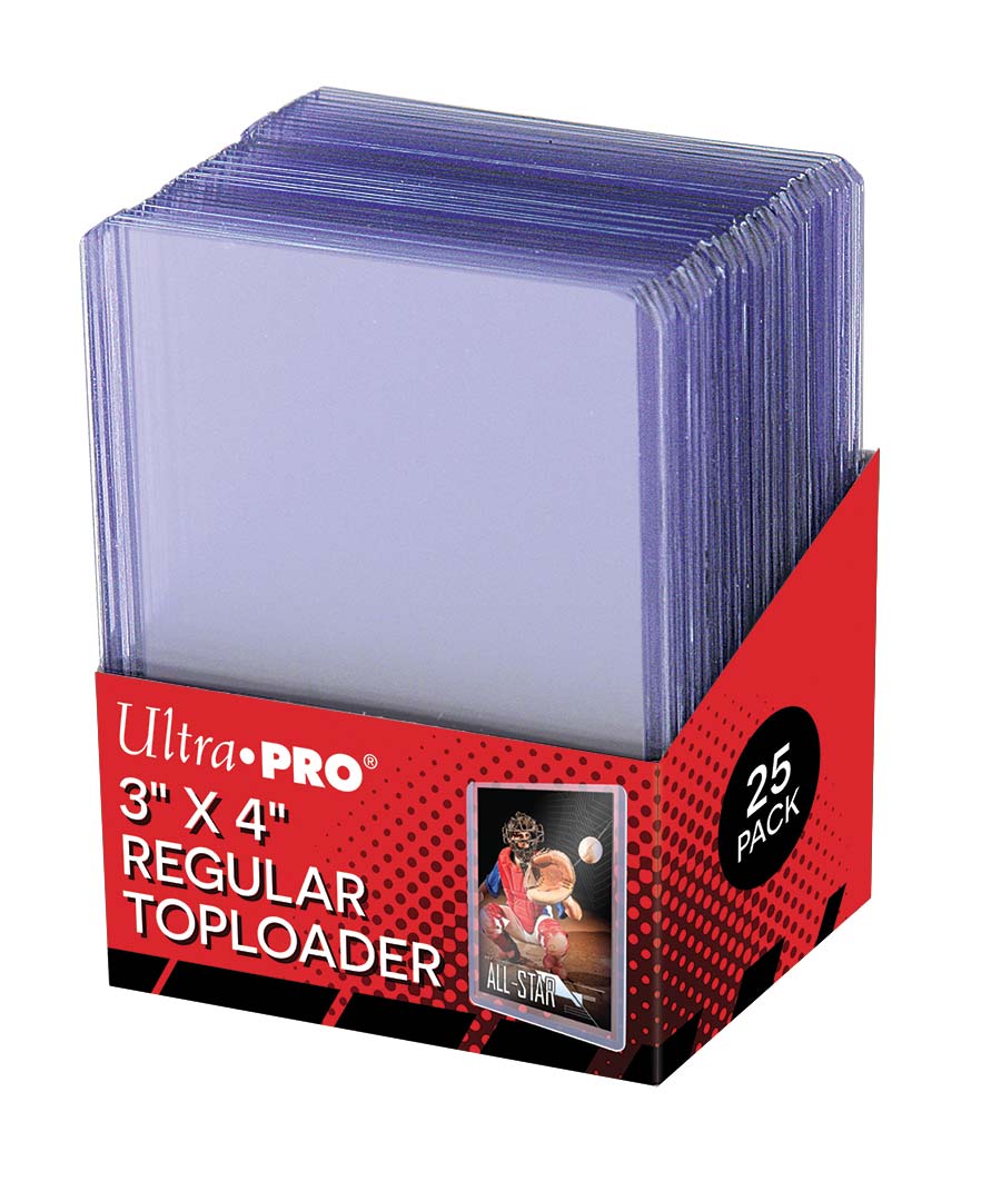 Ultra Pro: 25ct 3" X 4" Clear Regular Toploader - Duel Kingdom