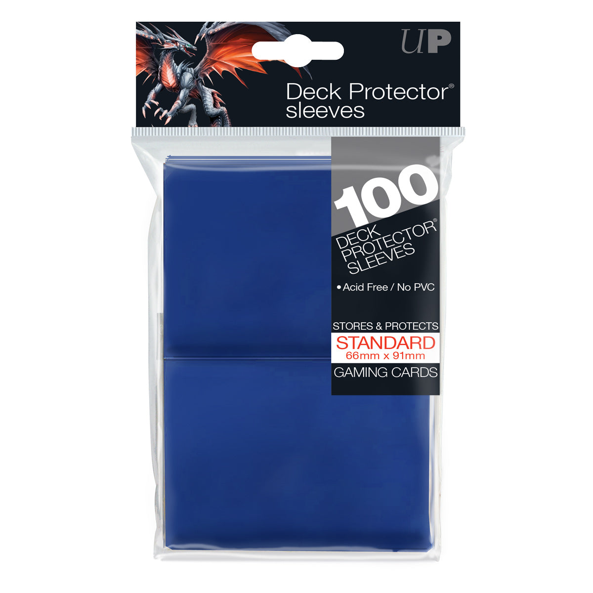 100ct Blue Standard Deck Protectors - Duel Kingdom