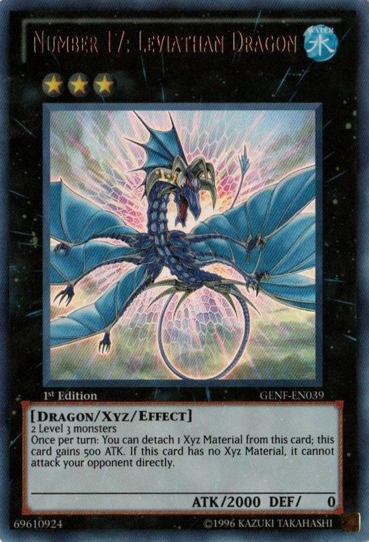 Number 17: Leviathan Dragon [GENF-EN039] Ultra Rare - Duel Kingdom