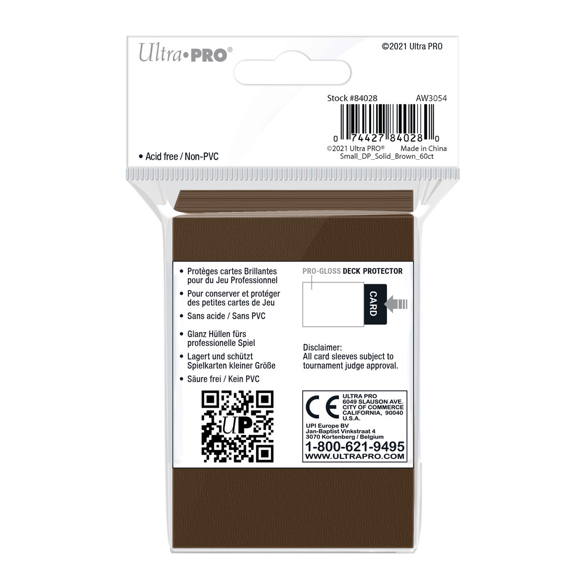 60ct Pro-Gloss Brown Small Deck Protectors