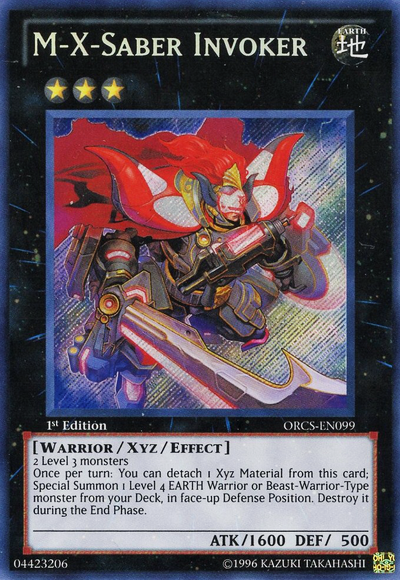 M-X-Saber Invoker [ORCS-EN099] Secret Rare - Duel Kingdom