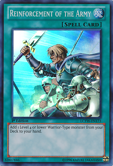 Reinforcement of the Army [LCYW-EN173] Super Rare - Duel Kingdom
