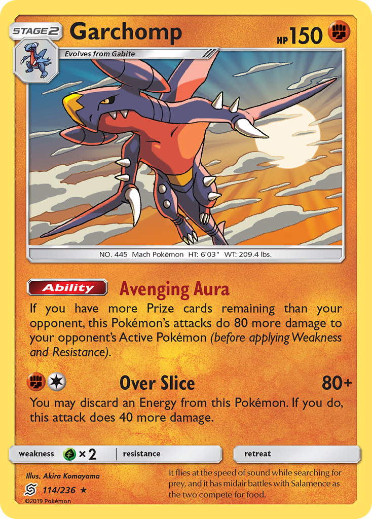 Garchomp (114/236) [Sun & Moon: Unified Minds] - Duel Kingdom