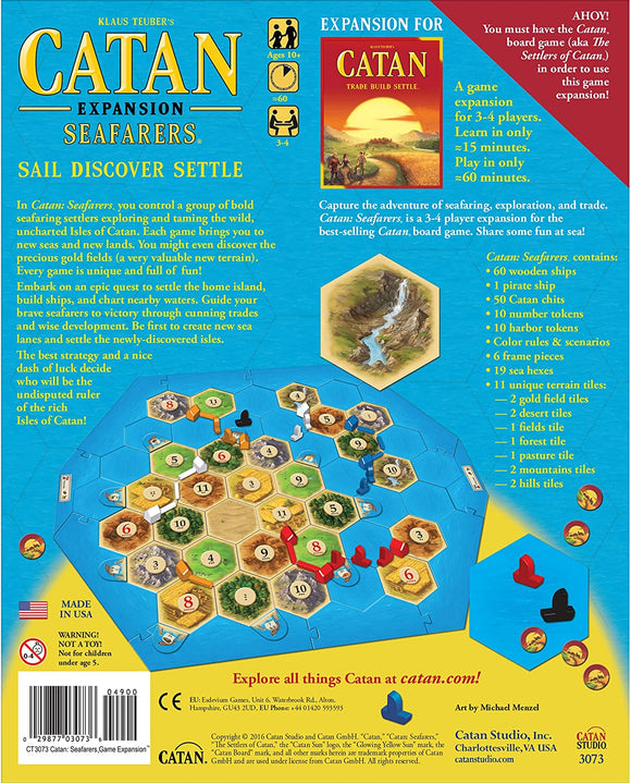 Catan Expansion: Seafarers (Requires Base Game)