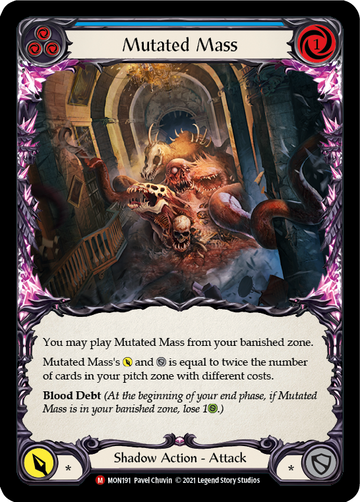 Mutated Mass [MON191] 1st Edition Normal - Duel Kingdom