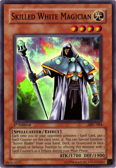 Skilled White Magician [MFC-064] Super Rare - Duel Kingdom