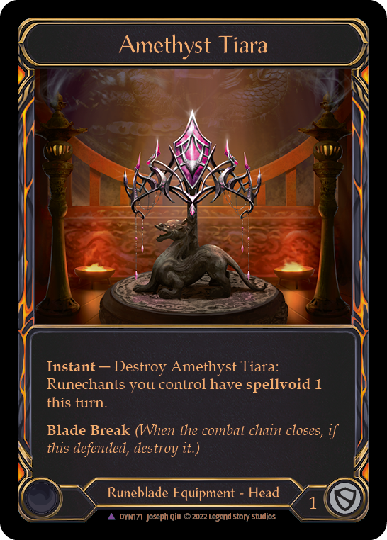Amethyst Tiara (Marvel) [DYN171] [Dynasty] Cold Foil