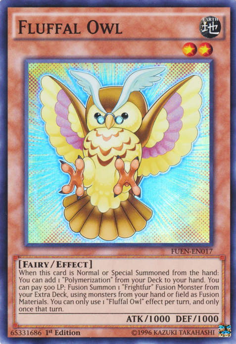 Fluffal Owl [FUEN-EN017] Super Rare - Duel Kingdom