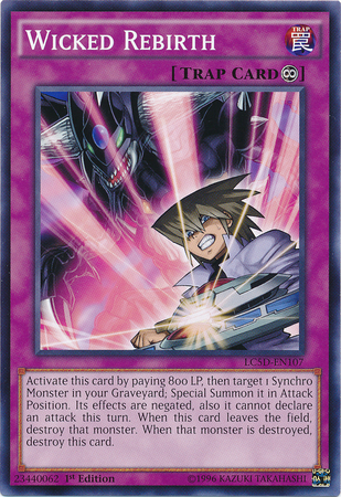 Wicked Rebirth [LC5D-EN107] Common - Duel Kingdom