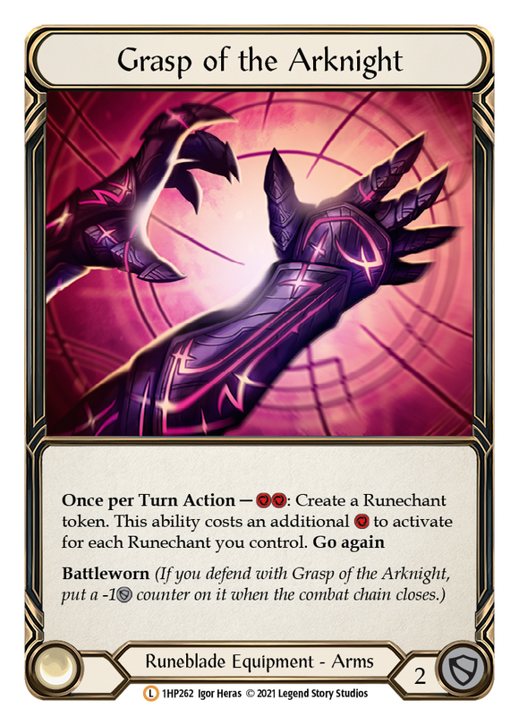 Grasp of the Arknight [1HP262]