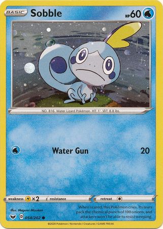 Sobble (054/202) (Cosmos Holo) [Sword & Shield: Base Set] - Duel Kingdom