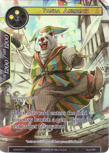 Panda Acrobat (Full Art) [ACN-019] [Ancient Nights] Foil