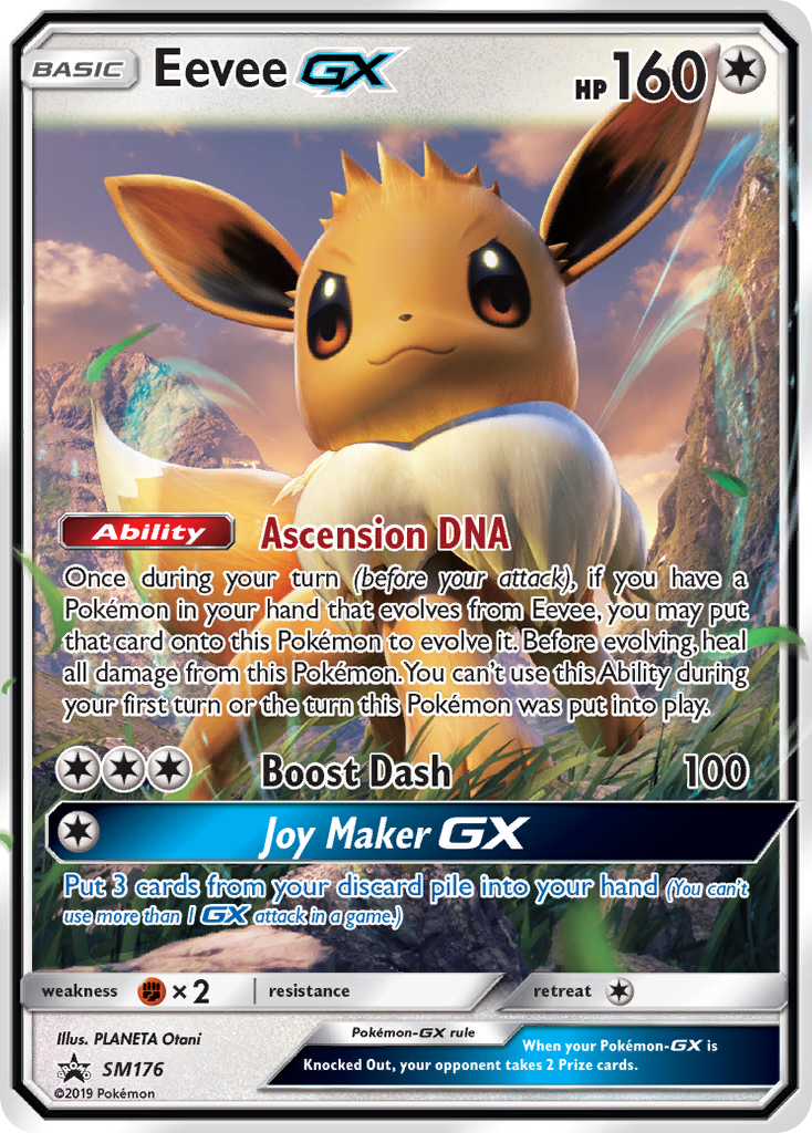 Eevee GX (SM176) [Sun & Moon: Black Star Promos] - Duel Kingdom