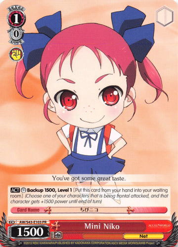 Mini Niko (AW/S43-E103 PR) (Promo) [Accel World -Infinite Burst-]