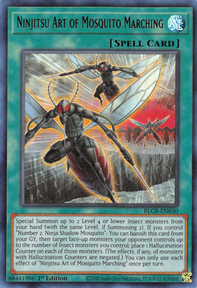 Ninjitsu Art of Mosquito Marching [BLCR-EN030] Ultra Rare