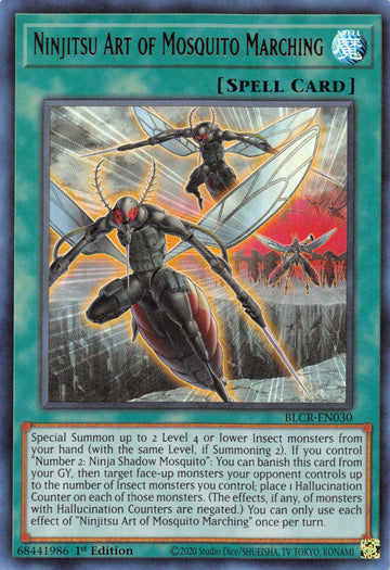 Ninjitsu Art of Mosquito Marching [BLCR-EN030] Ultra Rare