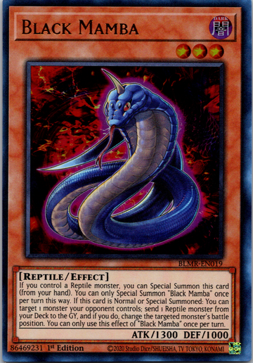 Black Mamba [BLMR-EN019] Ultra Rare