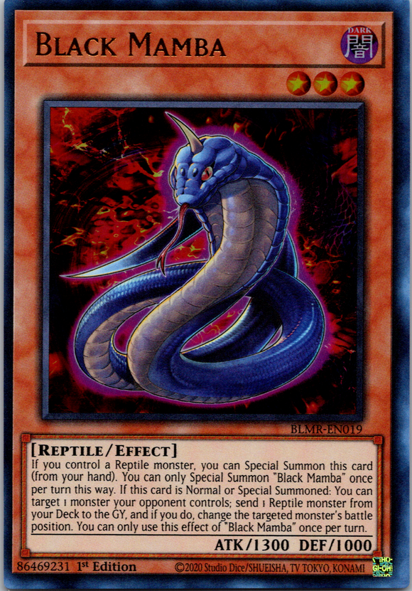 Black Mamba [BLMR-EN019] Ultra Rare