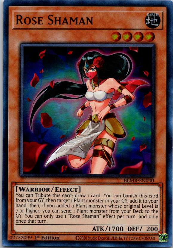 Rose Shaman [BLMR-EN040] Ultra Rare