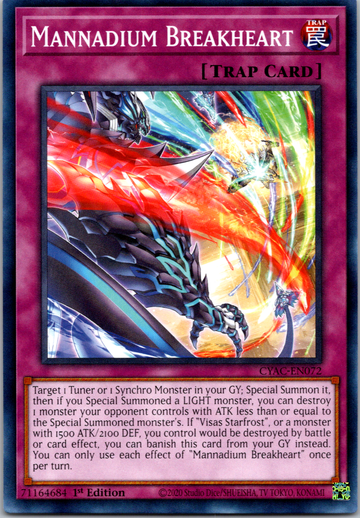 Mannadium Breakheart [CYAC-EN072] Common