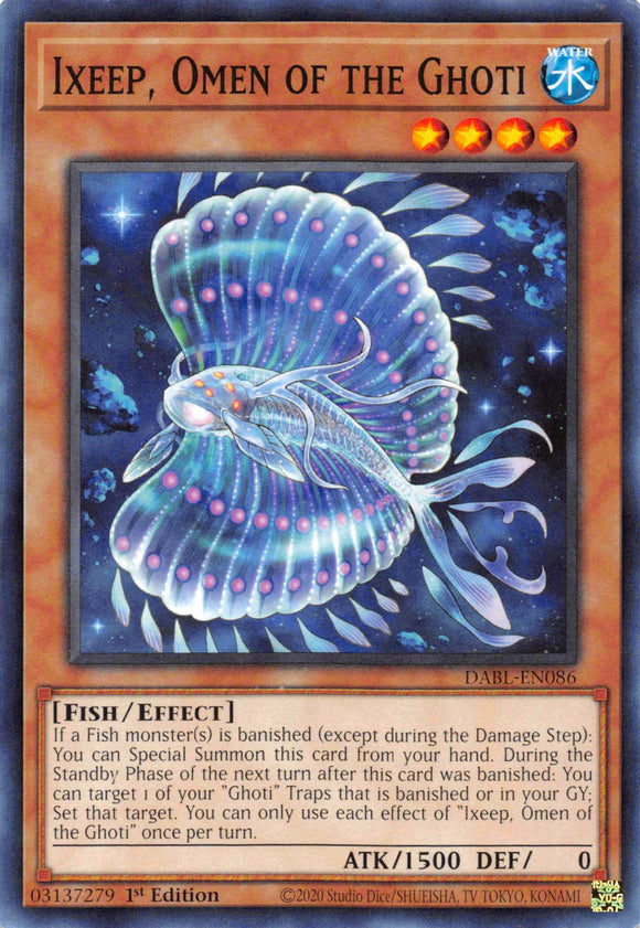 Ixeep, Omen of the Ghoti [DABL-EN086] Common