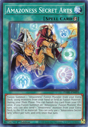 Amazoness Secret Arts [DABL-EN099] Common