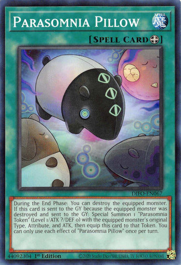 Parasomnia Pillow [DIFO-EN067] Common