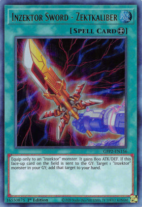 Inzektor Sword - Zektkaliber [GFP2-EN156] Ultra Rare - Duel Kingdom