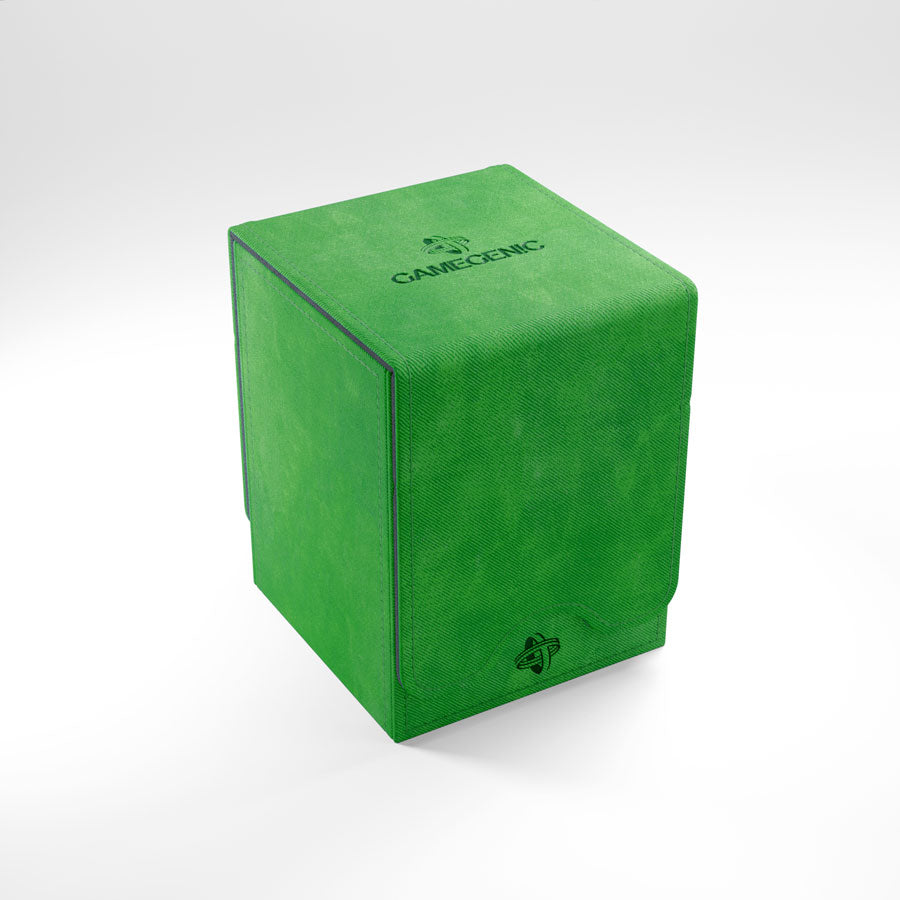 Squire Convertible Green Deck Box (100ct) - Duel Kingdom