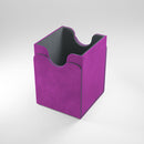 Squire Convertible Purple Deck Box (100ct) - Duel Kingdom