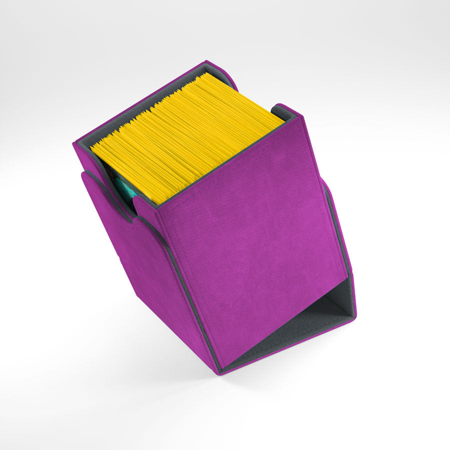 Squire Convertible Purple Deck Box (100ct) - Duel Kingdom