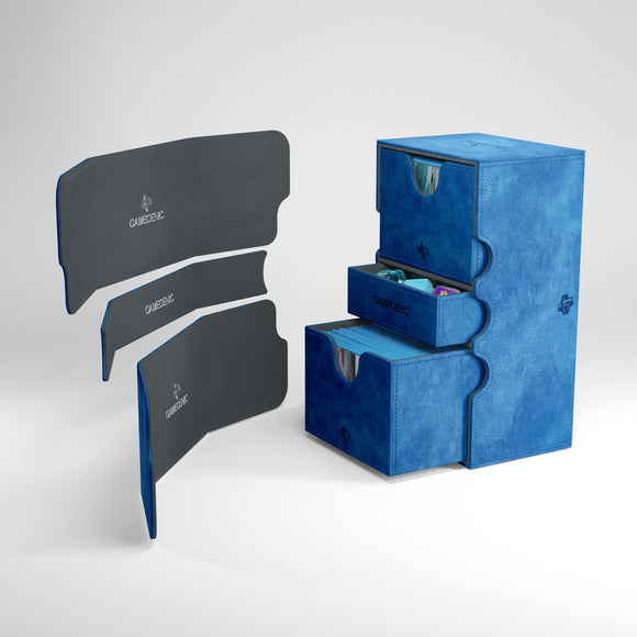 Stronghold Convertible Blue Deck Box (200ct) - Duel Kingdom