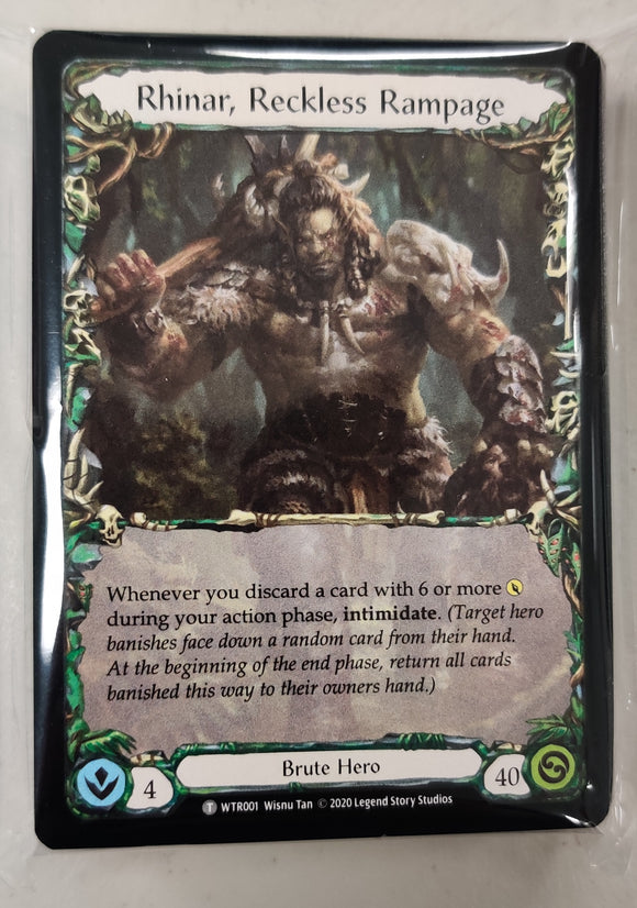 Flesh and Blood: Brute (Rhinar) Hero Deck (Duel Kingdom Original) - Duel Kingdom