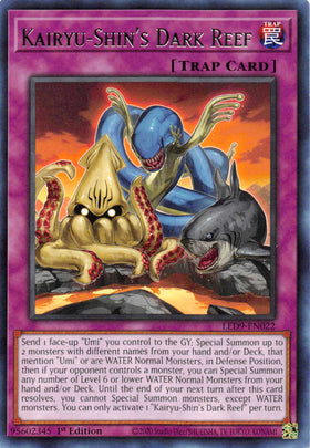 Kairyu-Shin's Dark Reef [LED9-EN022] Rare