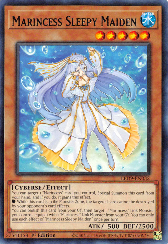 Marincess Sleepy Maiden [LED9-EN032] Rare