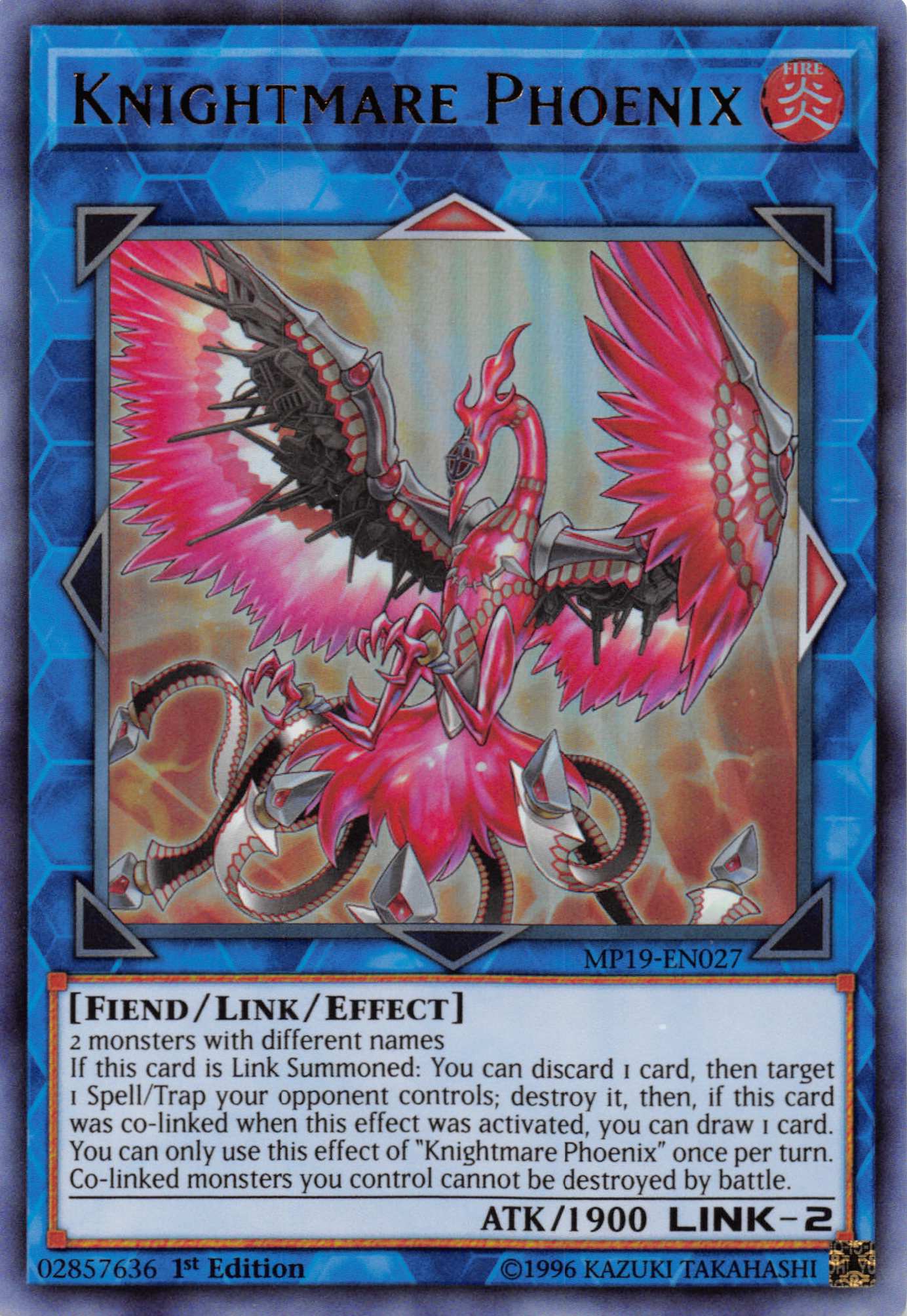 Knightmare Phoenix [MP19-EN027] Ultra Rare
