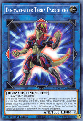 Dinowrestler Terra Parkourio [MP20-EN069] Common