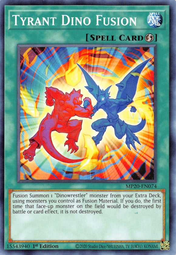 Tyrant Dino Fusion [MP20-EN074] Common