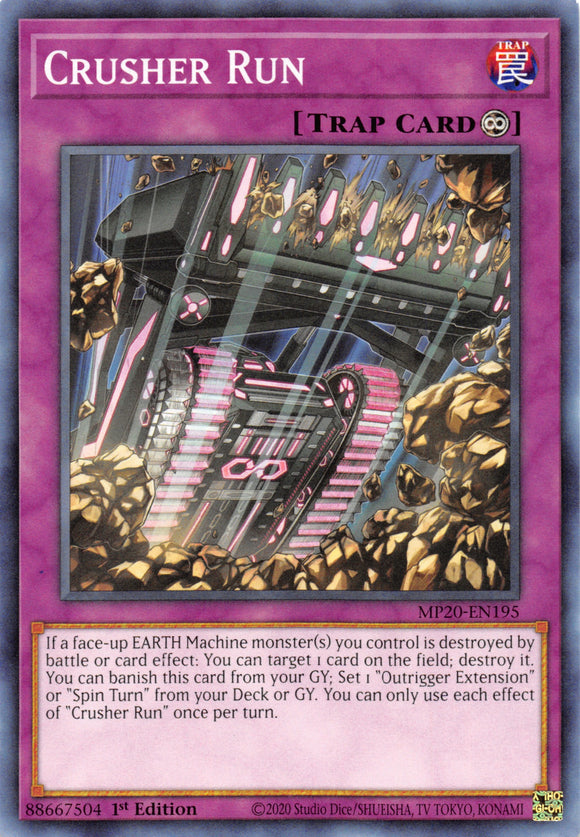 Crusher Run [MP20-EN195] Common