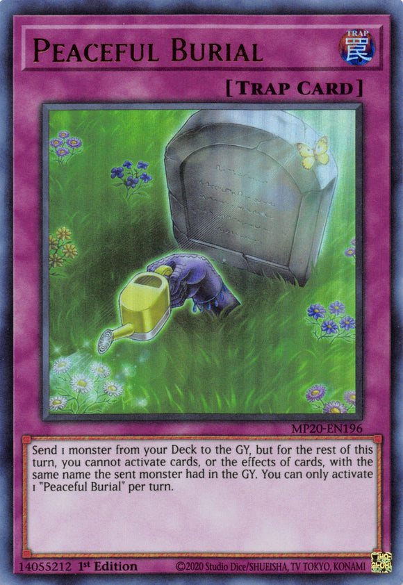 Peaceful Burial [MP20-EN196] Ultra Rare