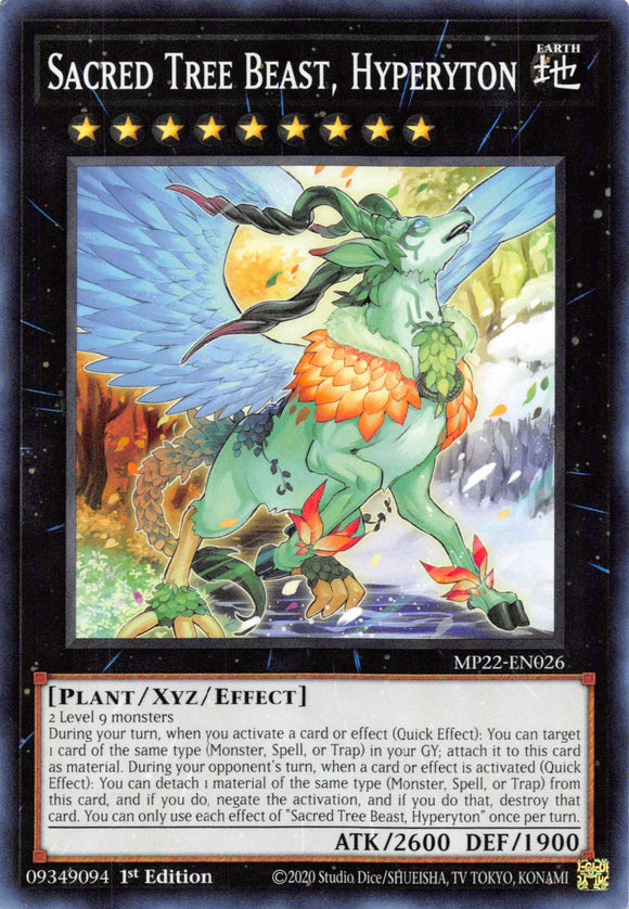 Sacred Tree Beast, Hyperyton [MP22-EN026] Common
