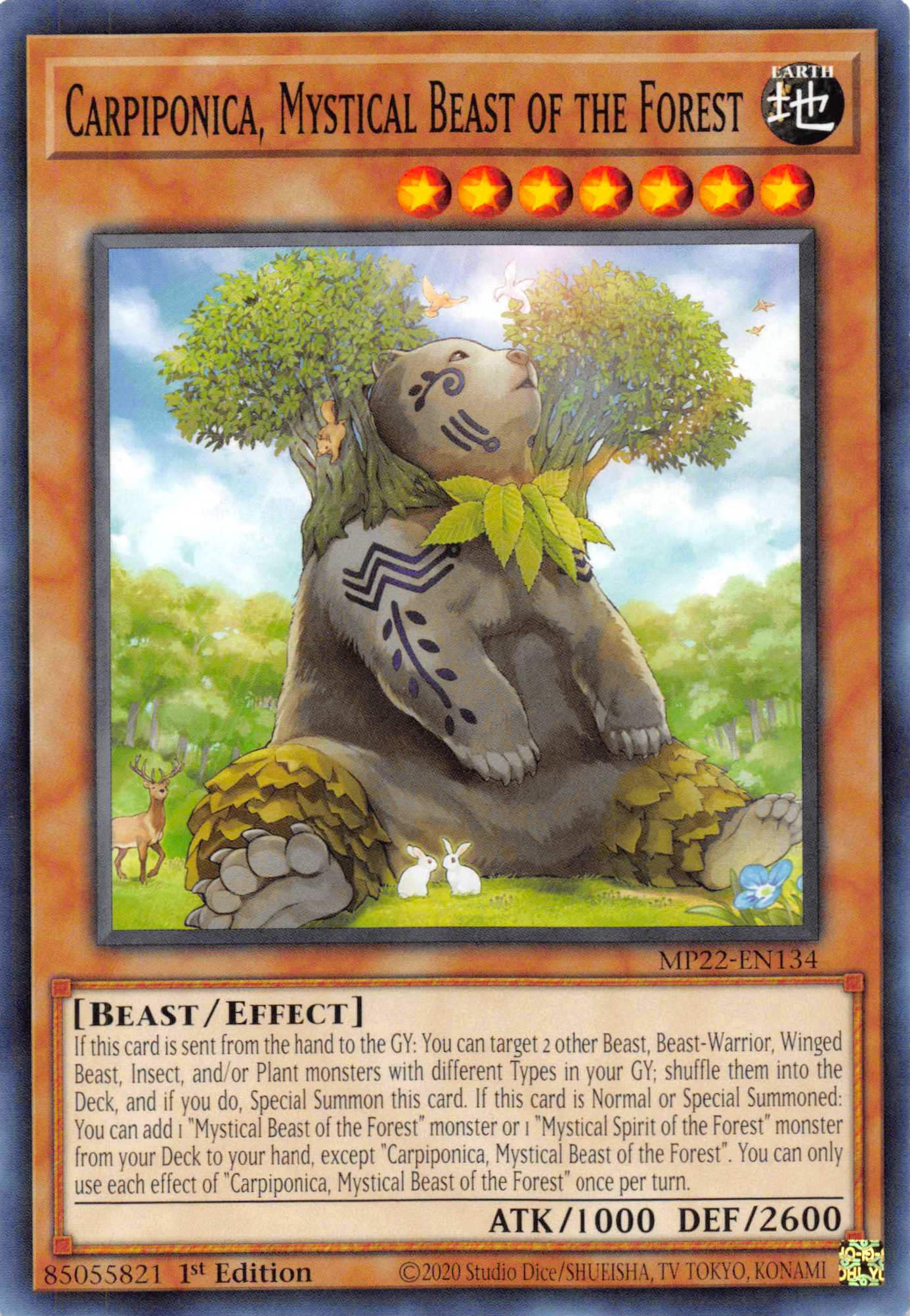 Carpiponica, Mystical Beast of the Forest [MP22-EN134] Common