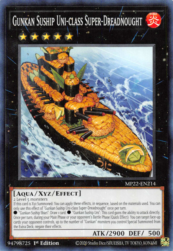 Gunkan Suship Uni-class Super-Dreadnought [MP22-EN214] Common