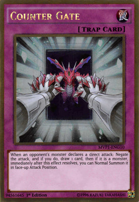 Counter Gate [MVP1-ENG10] Gold Rare
