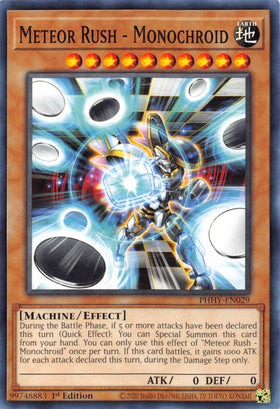 Meteor Rush - Monochroid [PHHY-EN029] Common