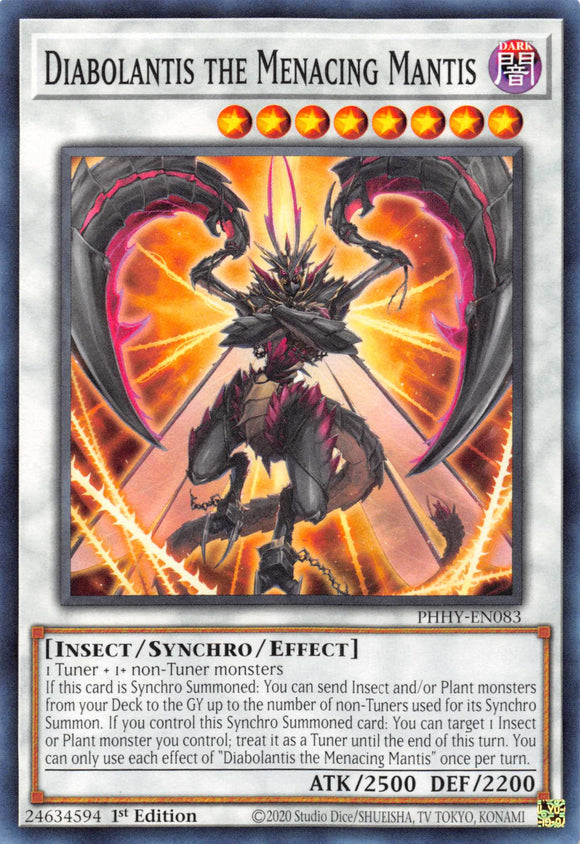 Diabolantis the Menacing Mantis [PHHY-EN083] Common