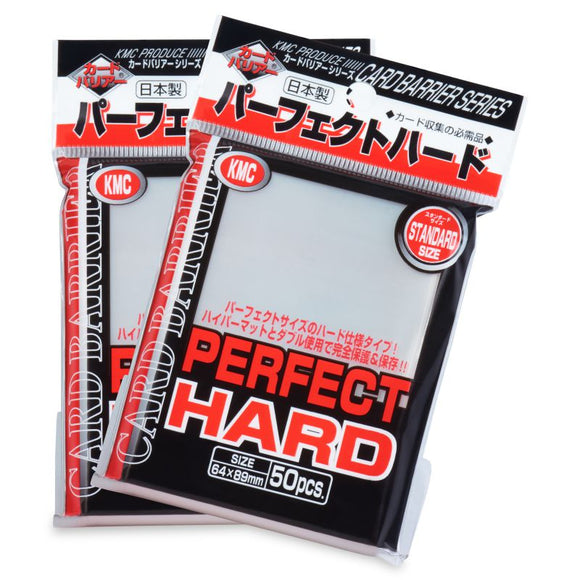 50ct KMC Perfect Fit Hard Standard Size Deck Protectors - Duel Kingdom